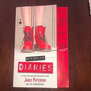 James Patterson’s “Homeroom Diaries”, signed by James Patterson! Never read